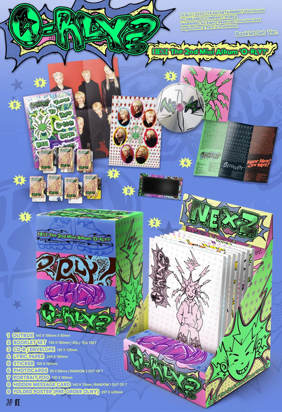NEXZ - O-RLY? Special Edition (BOOKLET SET VER.)