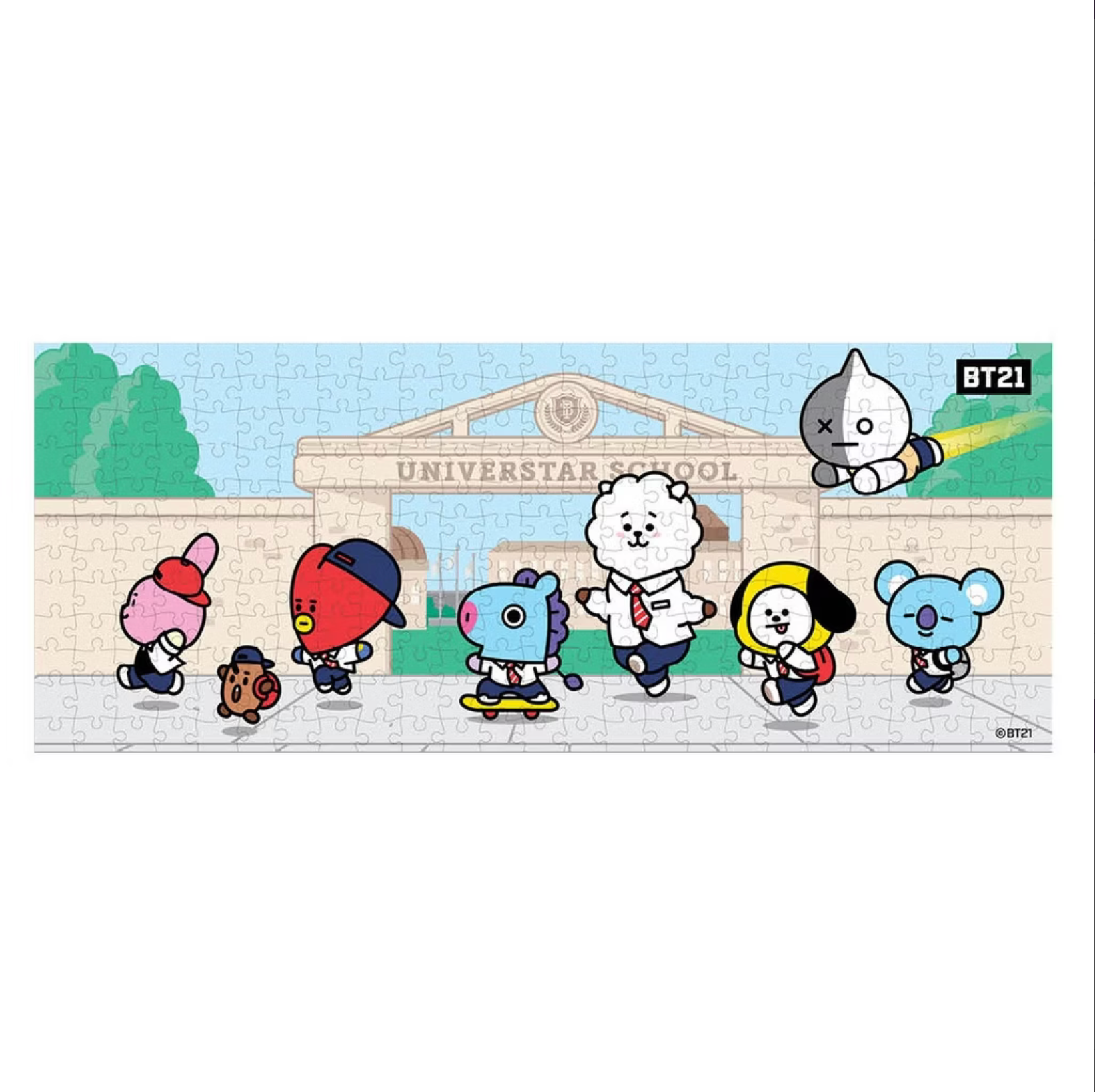 BT21 + jigsaw puzzle 300 pcs (universe school)