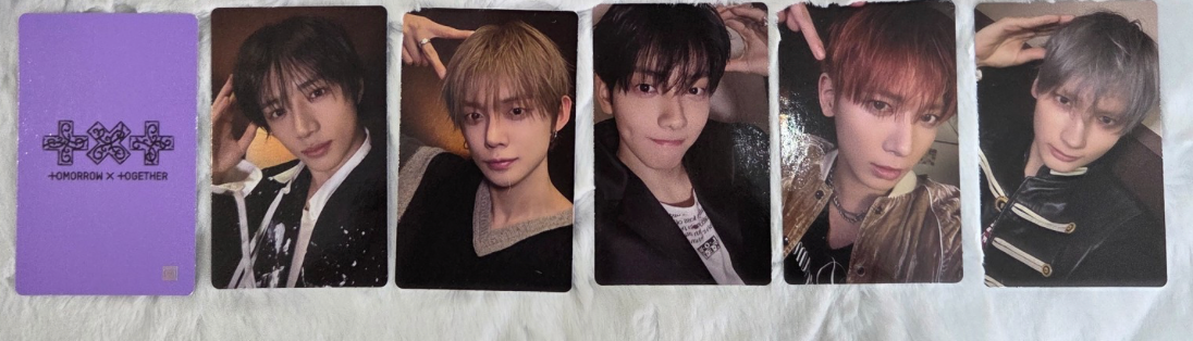 TXT - 7th Year A Moment of Stillness in the Thorns Lucky Draw Photocard