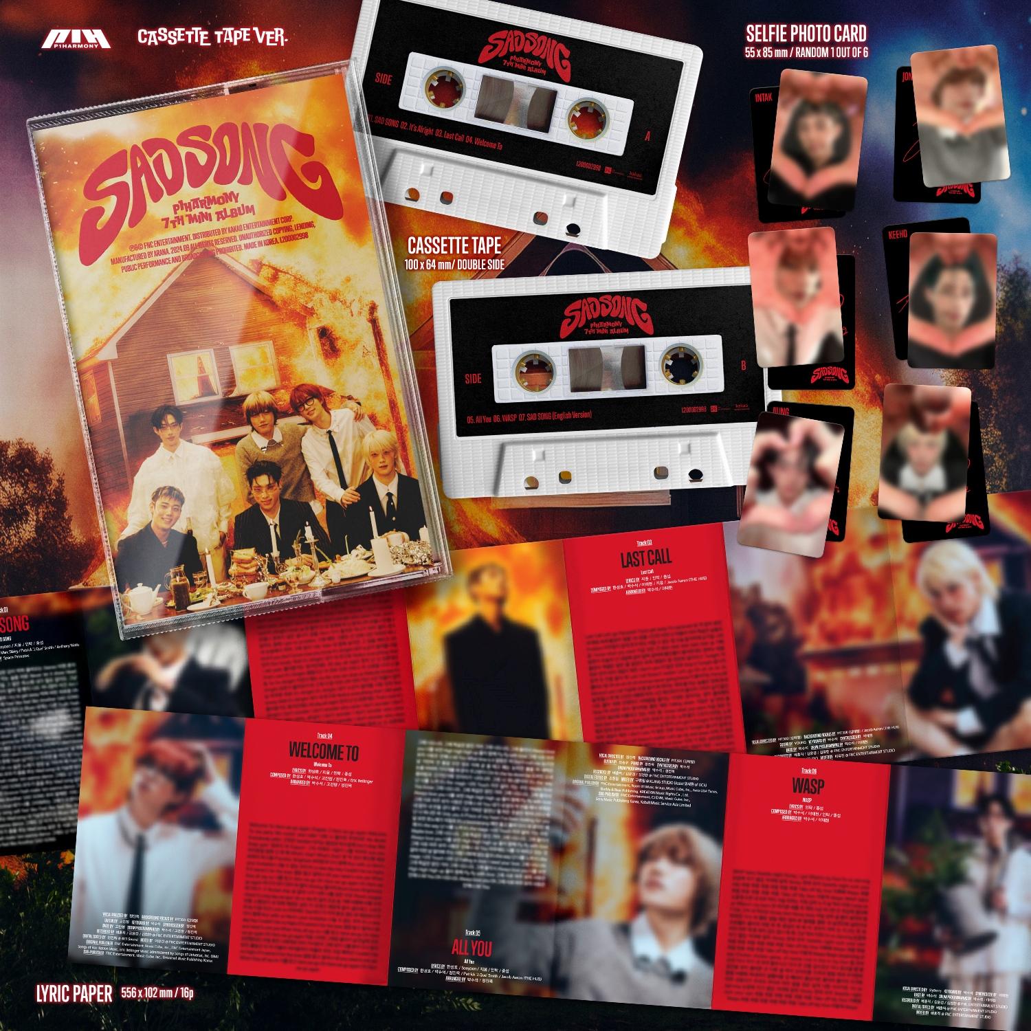 P1HARMONY - SAD SONG (CASSETTE TAPE VER.)