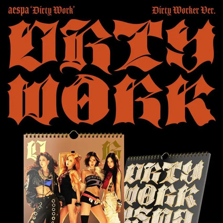AESPA - DIRTY WORK (DIRTY WORKER) – KeaPOP