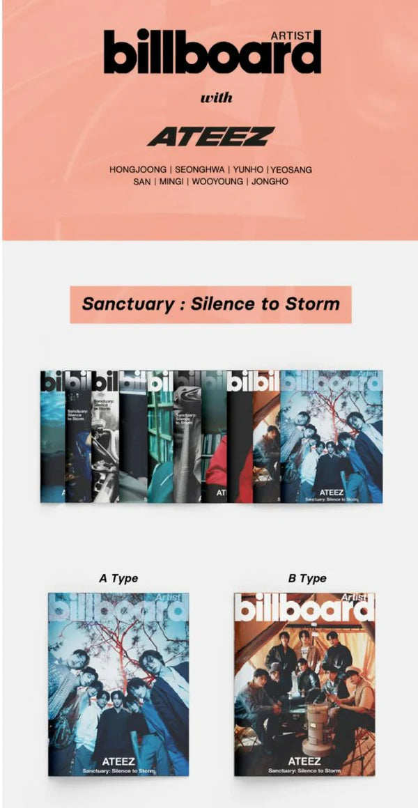 ATEEZ - BILLBOARD ARTIST (ATEEZ EDITION MAGAZINE)