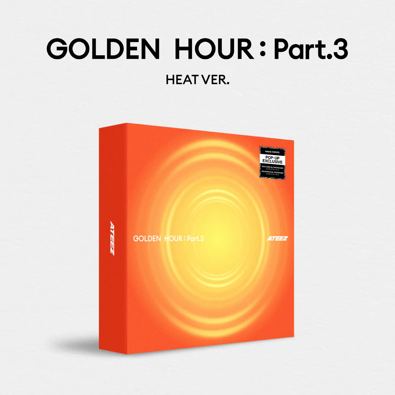 ATEEZ - 12th Mini Album GOLDEN HOUR : Part.3