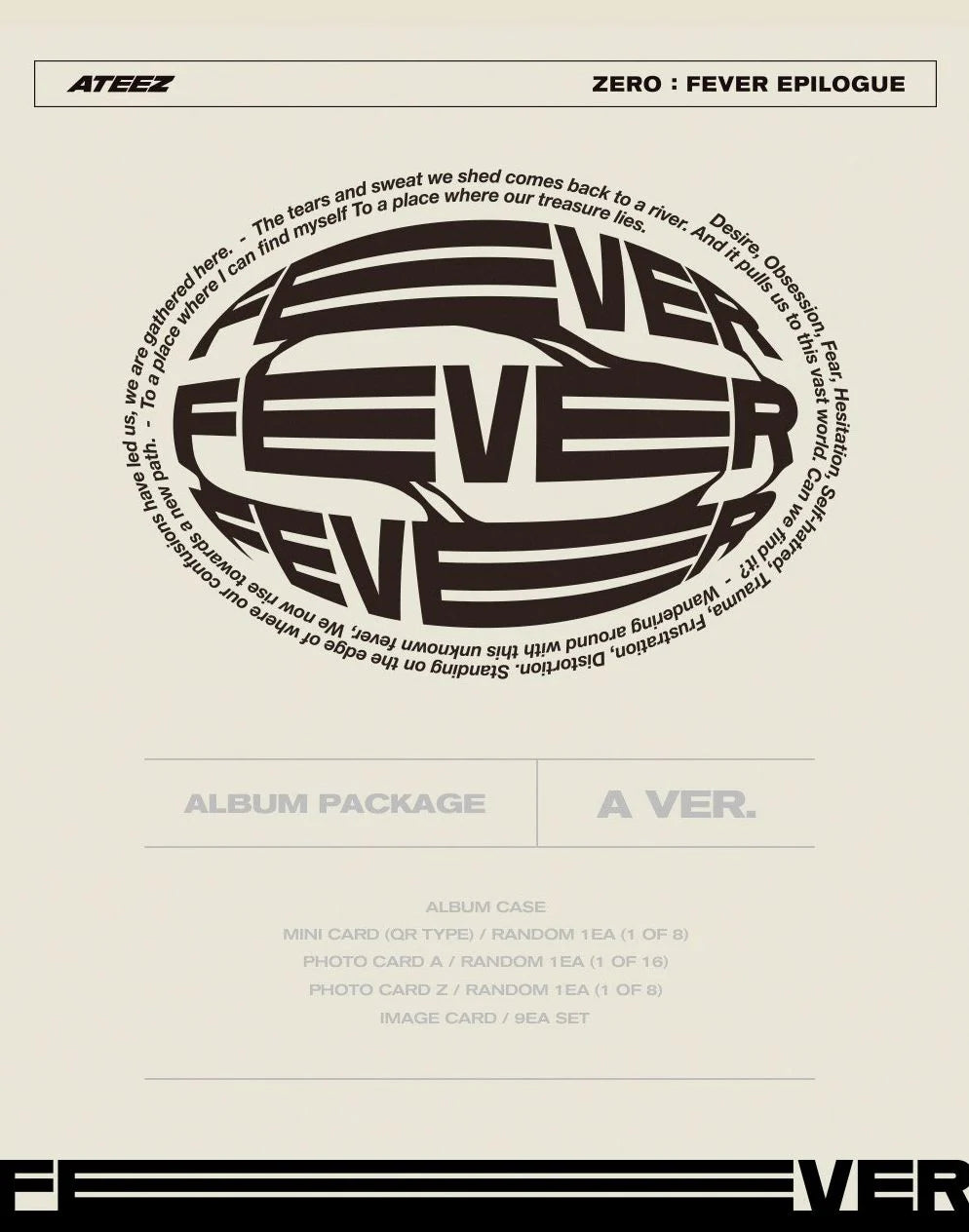 ATEEZ Zero: fever epilogue PLATFORM ver.