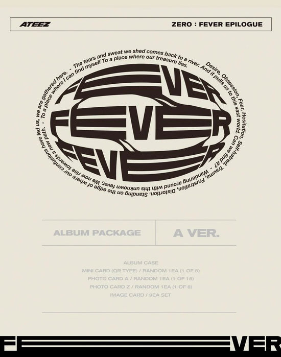 ATEEZ Zero: fever epilogue PLATFORM ver.