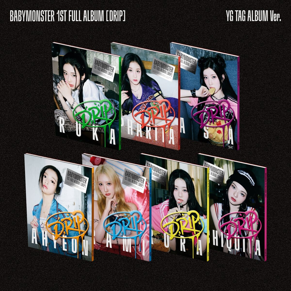 BABYMONSTER - DRIP (YG TAG ALBUM VER.) – KeaPOP