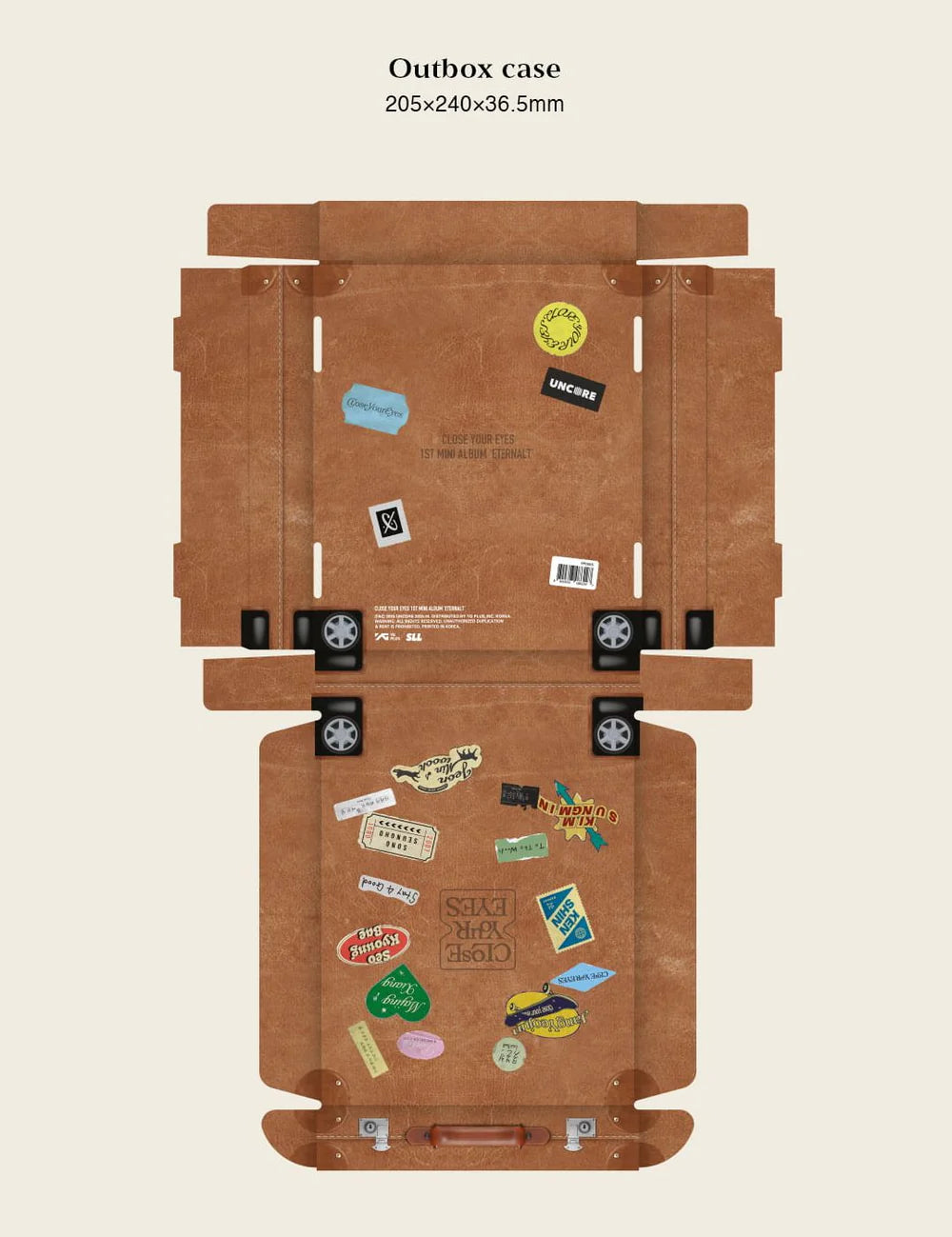 CLOSE YOUR EYES - SIGNED ETERNALT (PHOTOBOOK VER.)