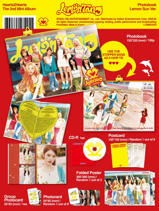 Hearts2Hearts - Lemon Tang (Photobook Ver.)