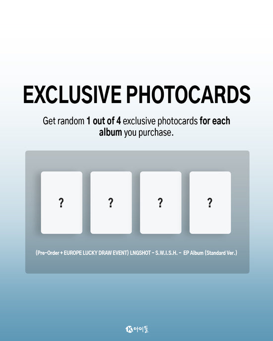 (Pre-Order + EUROPE LUCKY DRAW EVENT) LNGSHOT - S.W.I.S.H. - EP Album