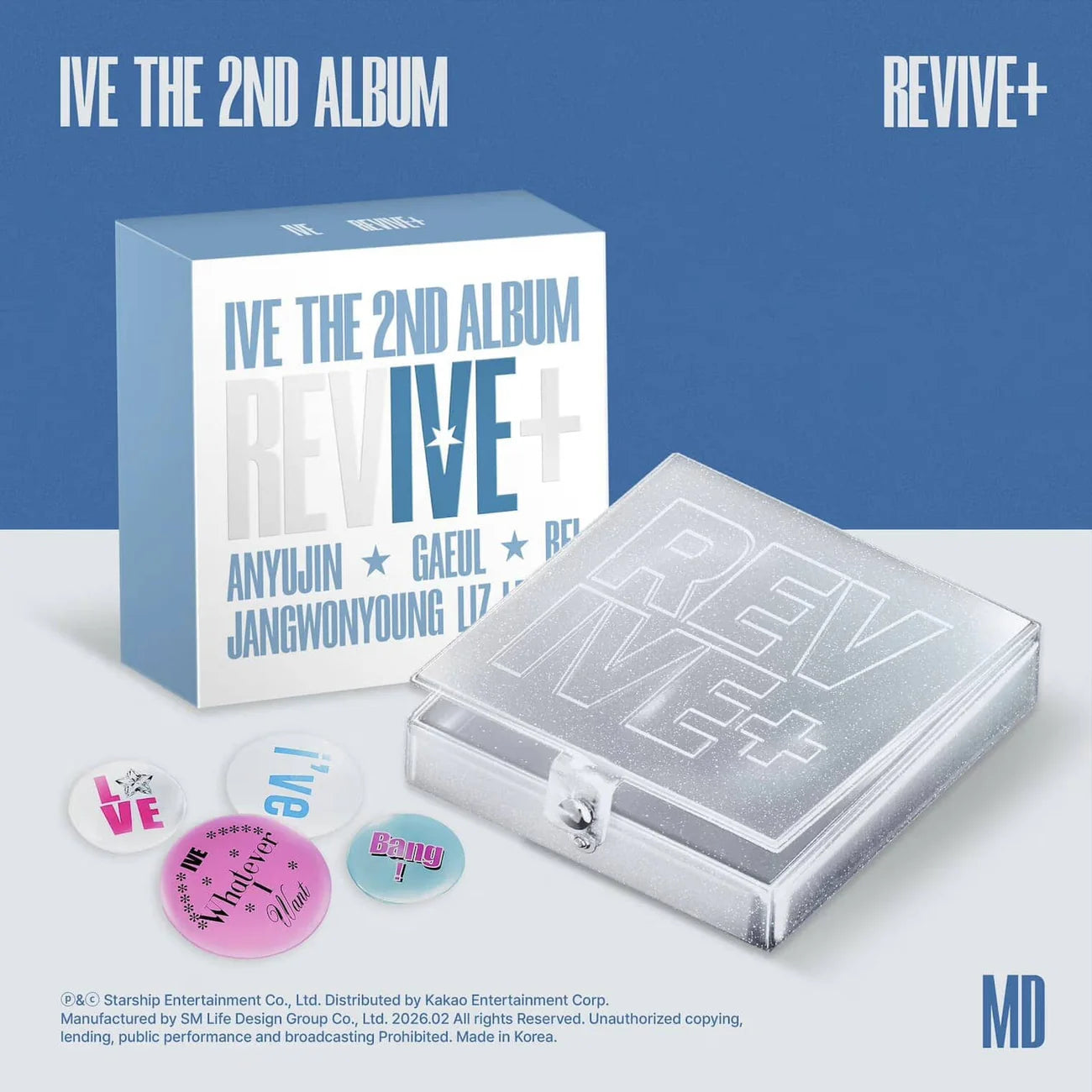 邦楽 Vie eternele revive IVE - REVIVE+ (THE 2ND ALBUM) (MD VER.) – KeaPOP