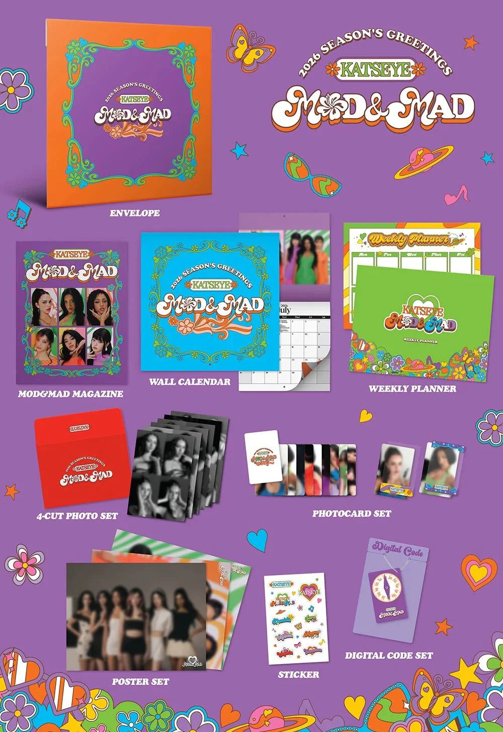 KATSEYE - 2026 SEASON'S GREETINGS + WEVERSE GIFT