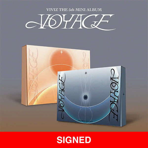 VOYAGER VIVIZ オムジサイン入り SIGNED] VIVIZ - VOYAGE – KeaPOP