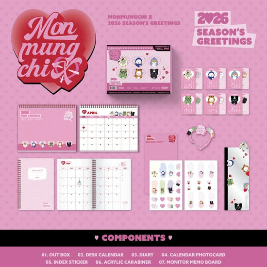 MONSTA X - 2MONMUNGCHI X 2026 SEASON’S GREETINGS