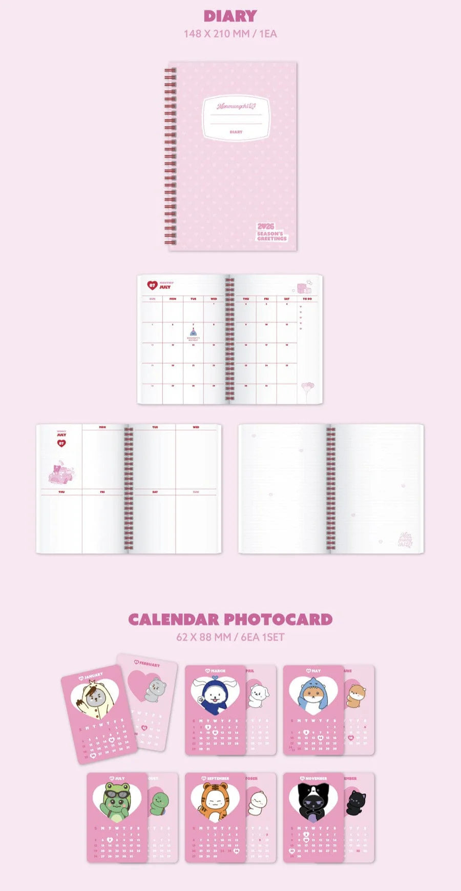 MONSTA X - 2MONMUNGCHI X 2026 SEASON’S GREETINGS