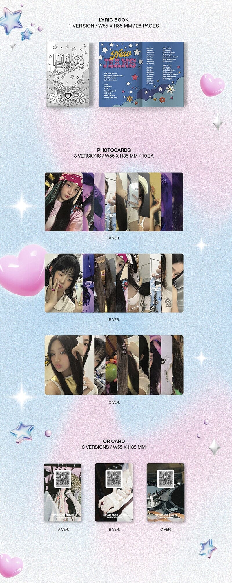 NEWJEANS – 2ND EP GET UP (WEVERSE ALBUMS VER.)