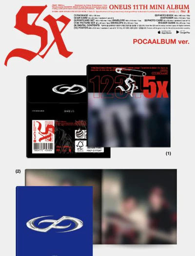 ONEUS - 5X (POCCA ver.)