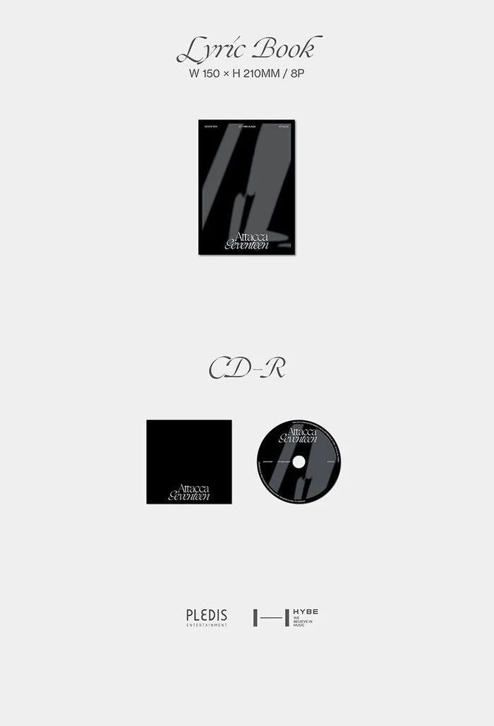 SEVENTEEN 9TH MINI ALBUM - ATTACCA (CARAT VER.)