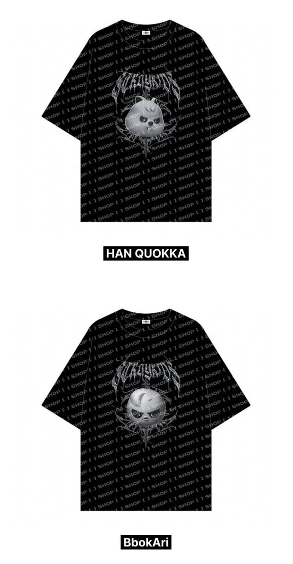 STRAY KIDS - EVIL SKZOO T-SHIRT (DOMINATE WORLD TOUR OFFICIAL MD)