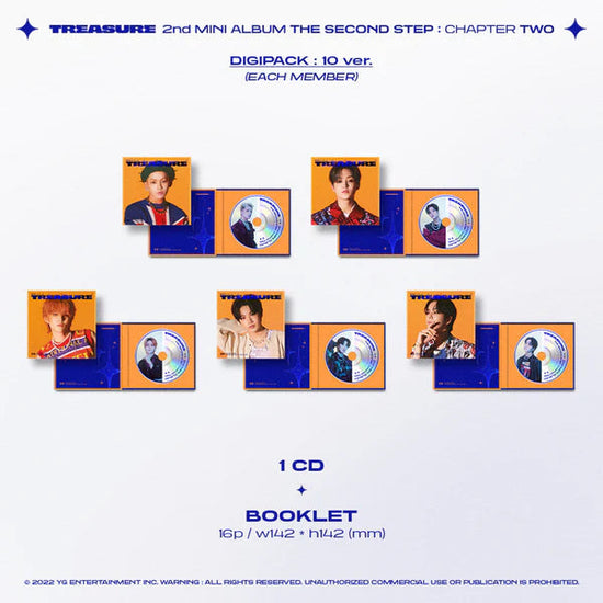TREASURE - THE SECOND STEP CHAPTER TWO (DIGIPACK VER.)