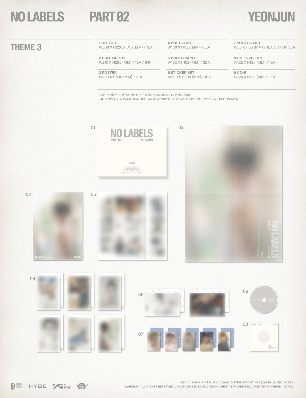 YEONJUN - NO LABELS: PART 02