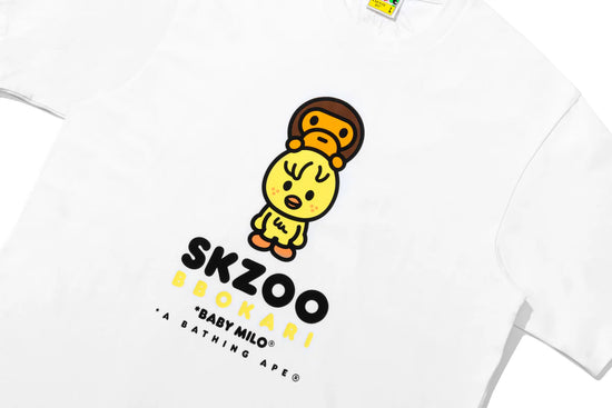 STRAY KIDS X BAPE -  BBOKARI  BABY MILO TEE