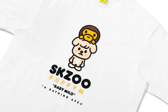 STRAY KIDS X BAPE -  PUPPYM BABY MILO TEE