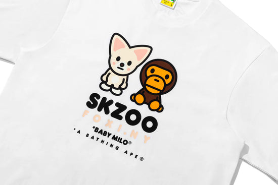STRAY KIDS X BAPE -  FOXI.NY BABY MILO TEE