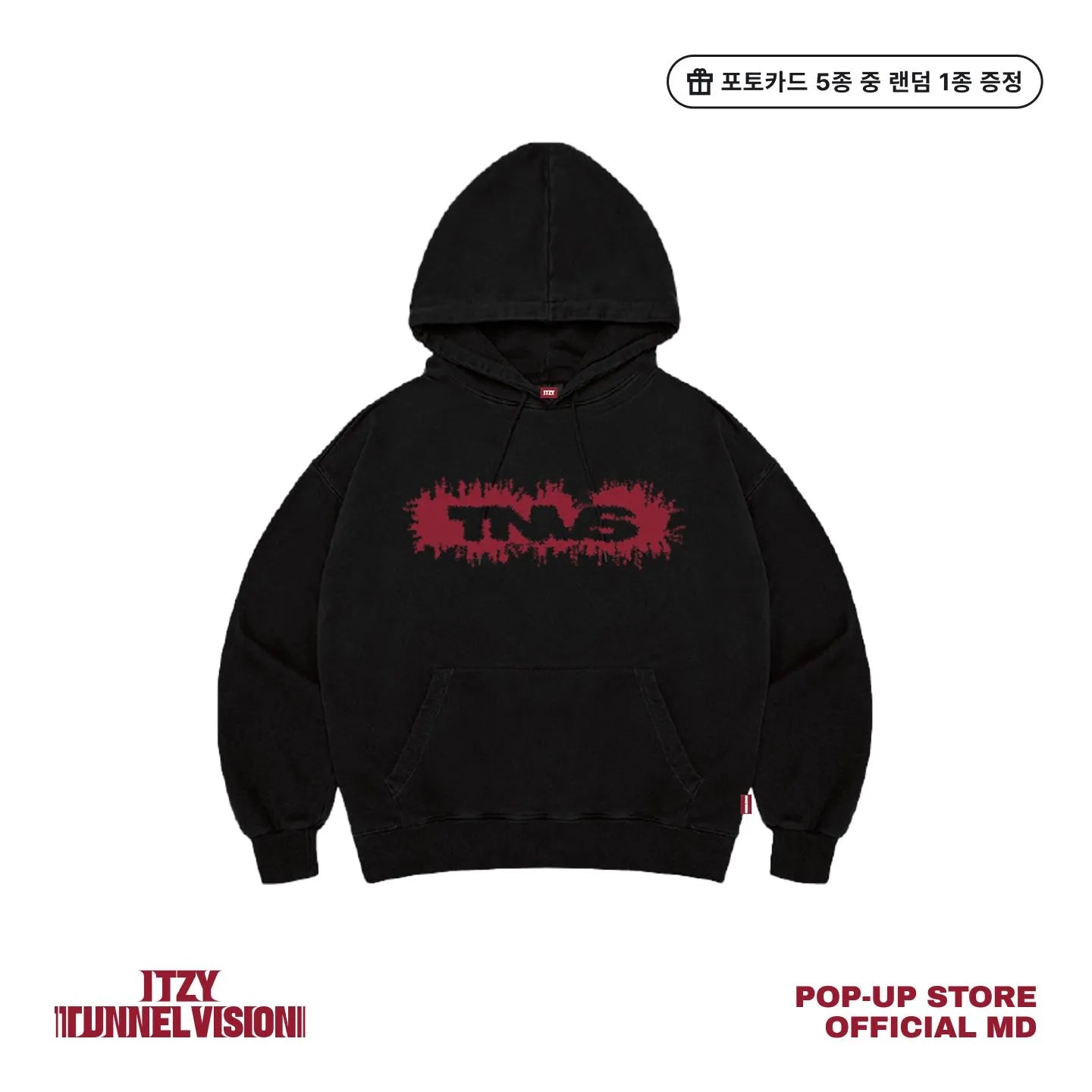 ITZY [TUNNEL VISION] POP-UP OFFICIAL MD - 09 HOODIE