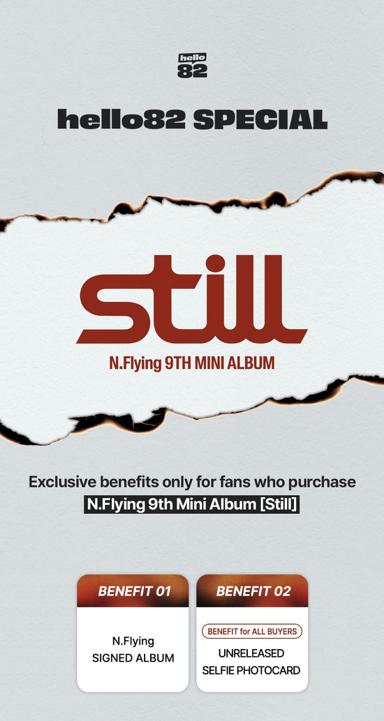 [PRE-ORDER] N.Flying - Still SIGNED ALBUM (Photobook Ver.)