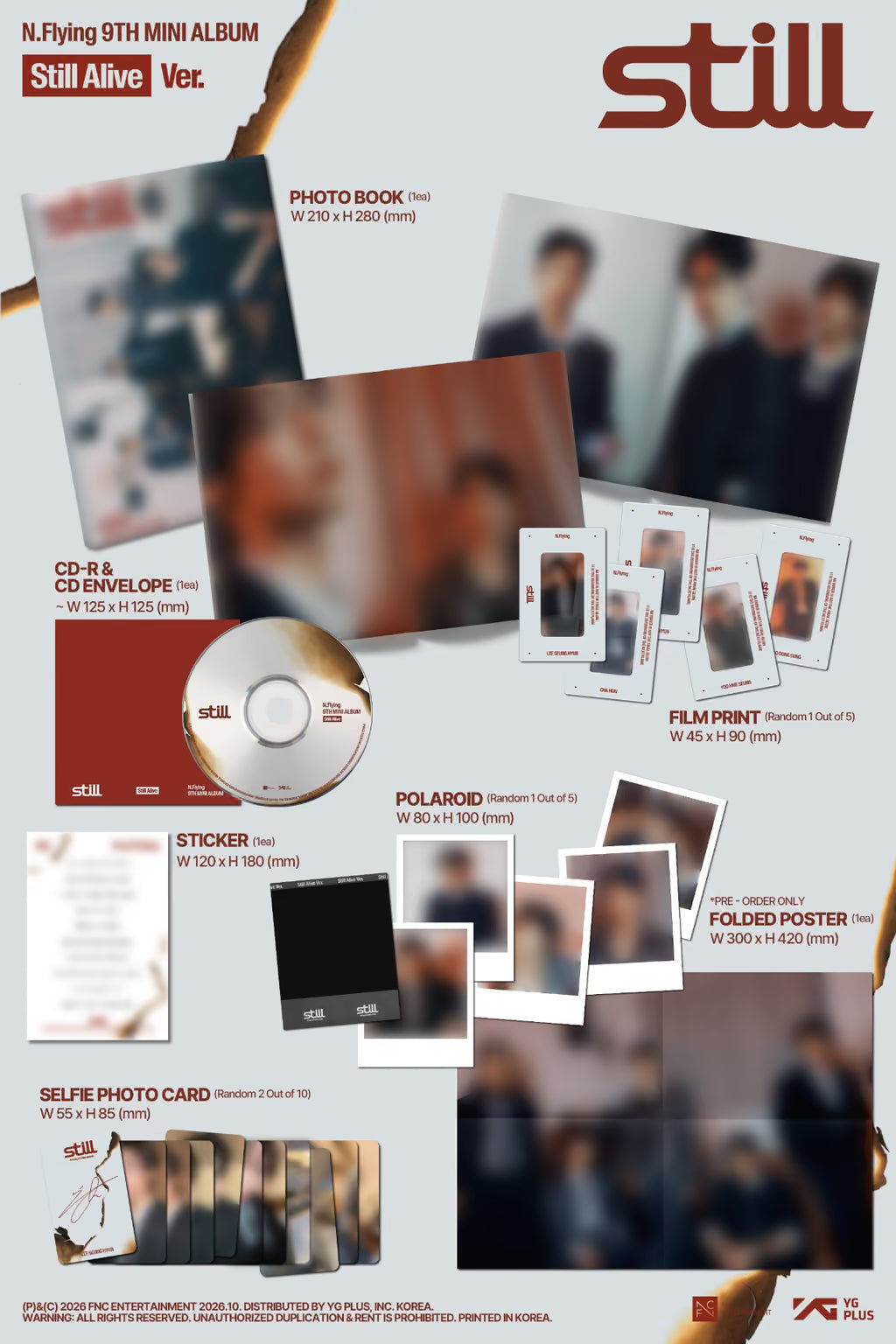 [PRE-ORDER] N.Flying - Still (Photobook Ver.)