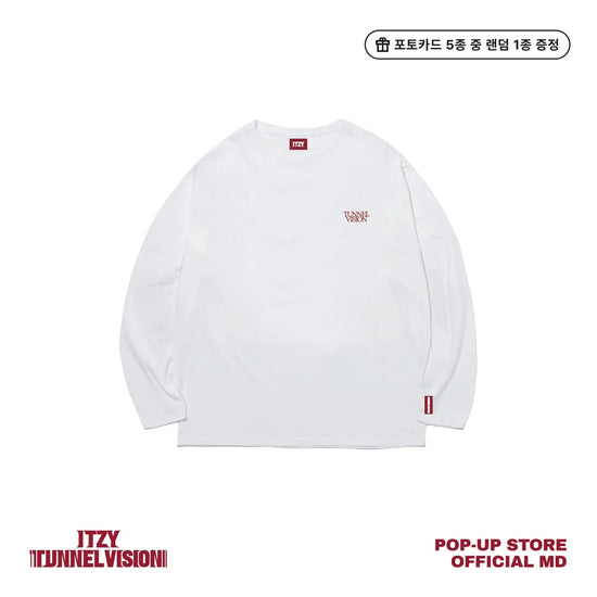 ITZY [TUNNEL VISION] POP-UP OFFICIAL MD - 10 LONG-SLEEVE T-SHIRT