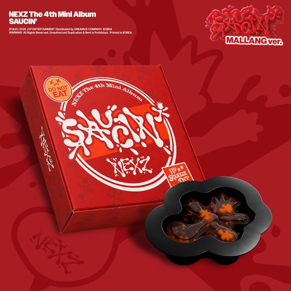 [PRE-ORDER] NEXZ 4th Mini Album [SAUCIN'] (MALLANG Ver.)