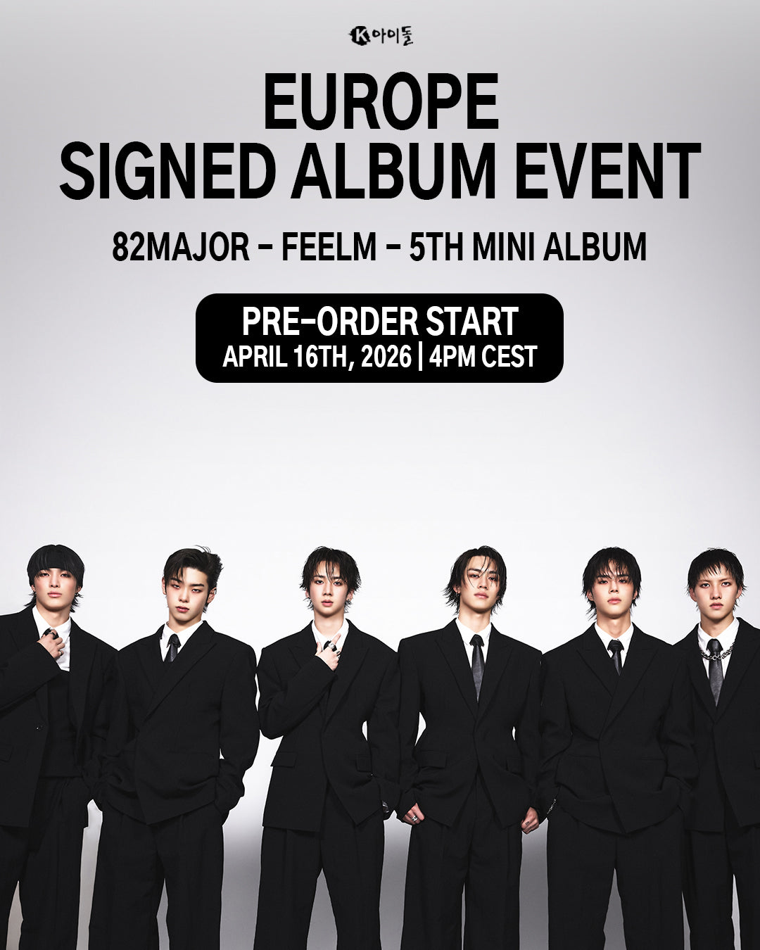 [PRE-ORDER] 82MAJOR - (SIGNED album) FEELM Photobook ver.