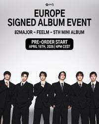 [PRE-ORDER] 82MAJOR - (SIGNED album) FEELM Photobook ver.
