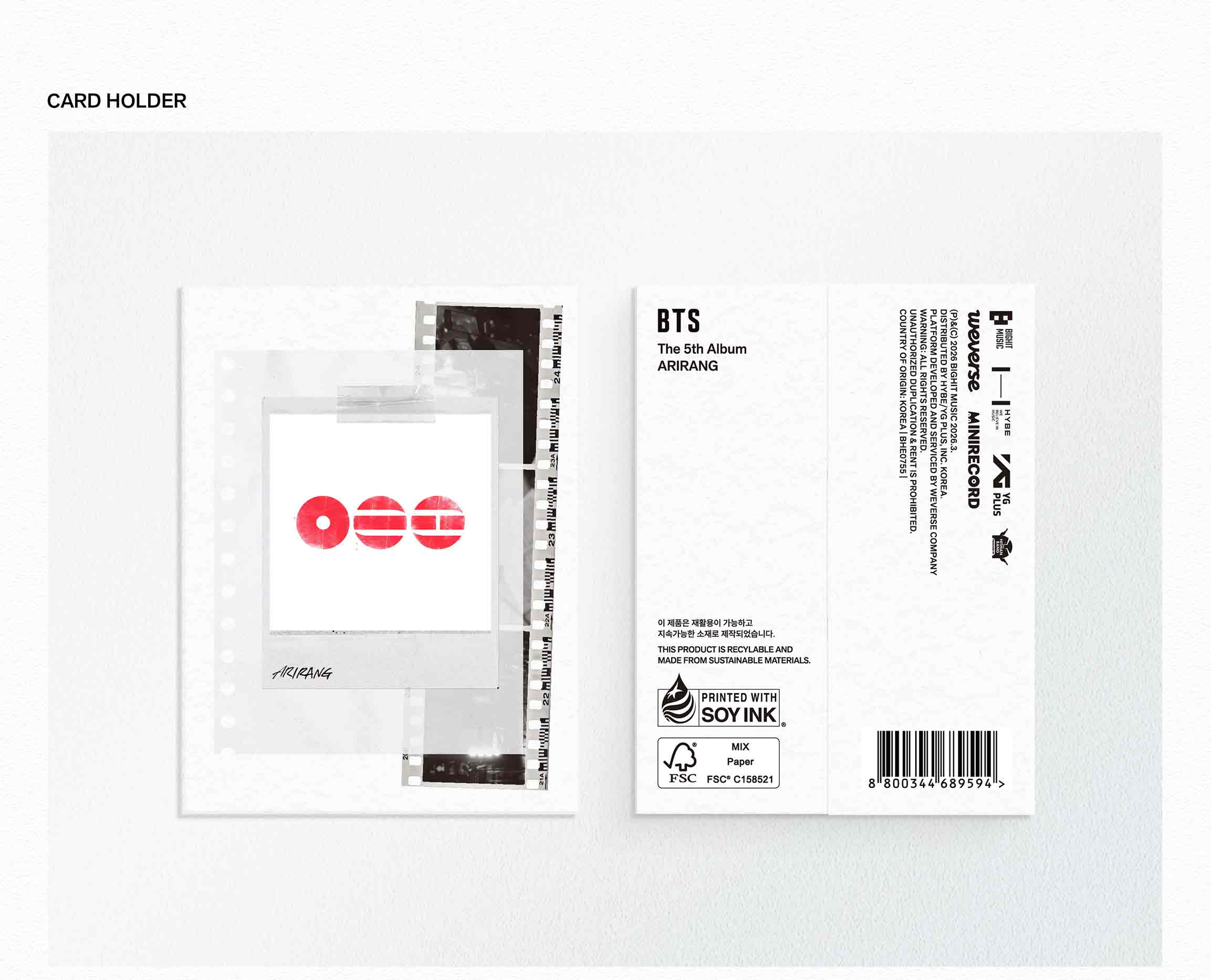 [PRE-ORDER] - BTS ARIRANG (Weverse Albums ver.)