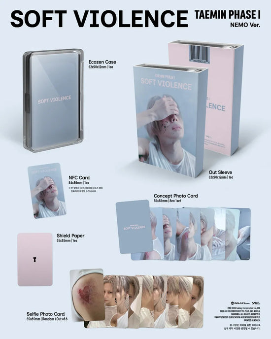 TAEMIN PHASE I : Soft Violence (NEMO Ver.)
