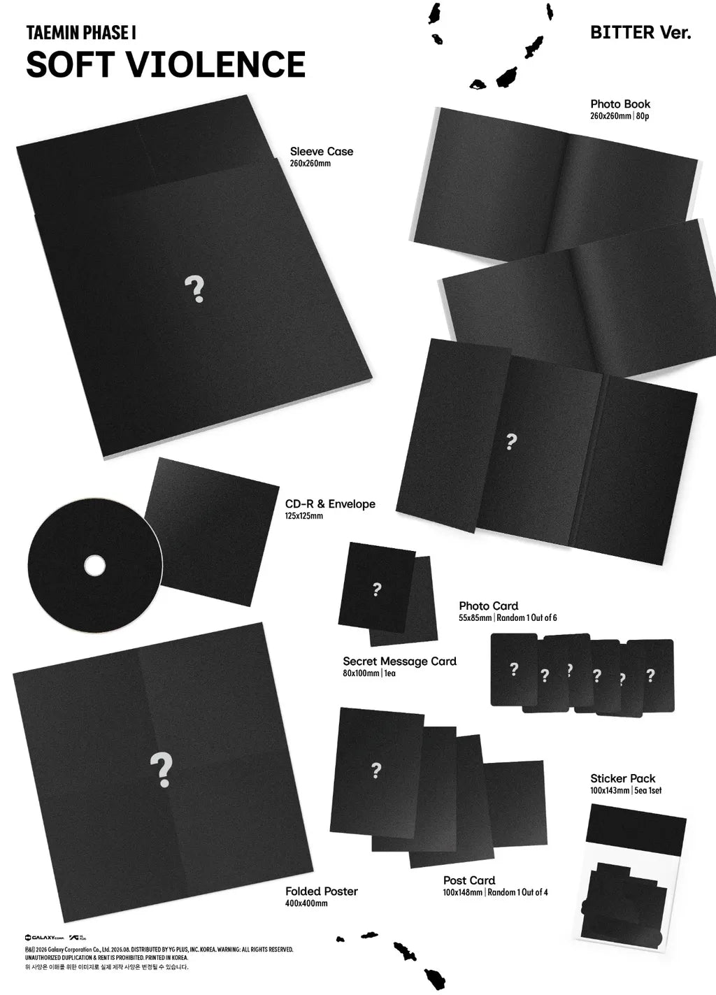 [PRE-ORDER] TAEMIN - PHASE I : Soft Violence (PHOTO BOOK Ver.)