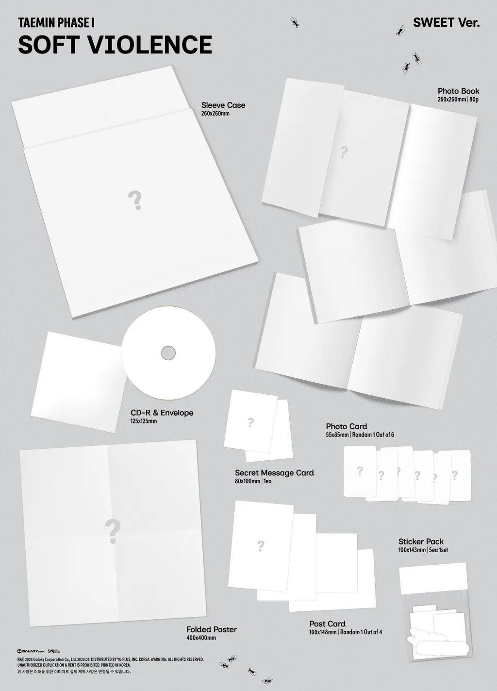 [PRE-ORDER] TAEMIN - PHASE I : Soft Violence (PHOTO BOOK Ver.)