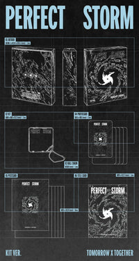 [PRE-ORDER] TOMORROW X TOGETHER - PERFECT STORM (Kit Ver.)