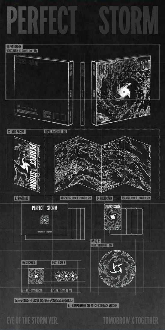 [PRE-ORDER] TOMORROW X TOGETHER - PERFECT STORM