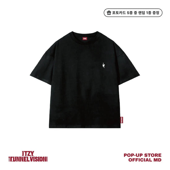 ITZY - [TUNNEL VISION] POP UP STORE MD SHORT-SLEEVE T-SHIRT