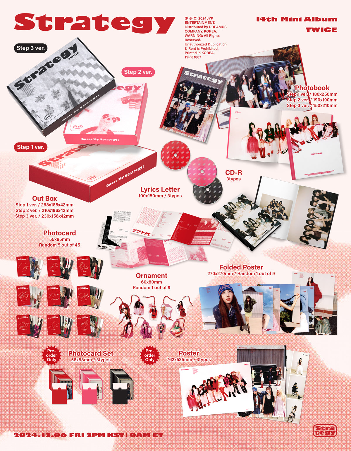 TWICE | 14th Mini Album | STRATEGY