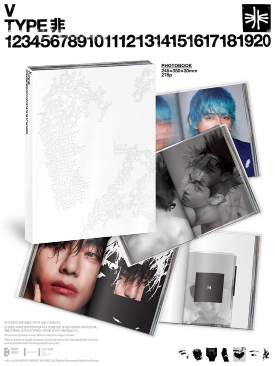 V (BTS) - [TYPE 非] PHOTOBOOK VER