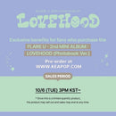 [PRE-ORDER] FLARE U - LOVEHOOD (PHOTOBOOK VER.) SIGNED album