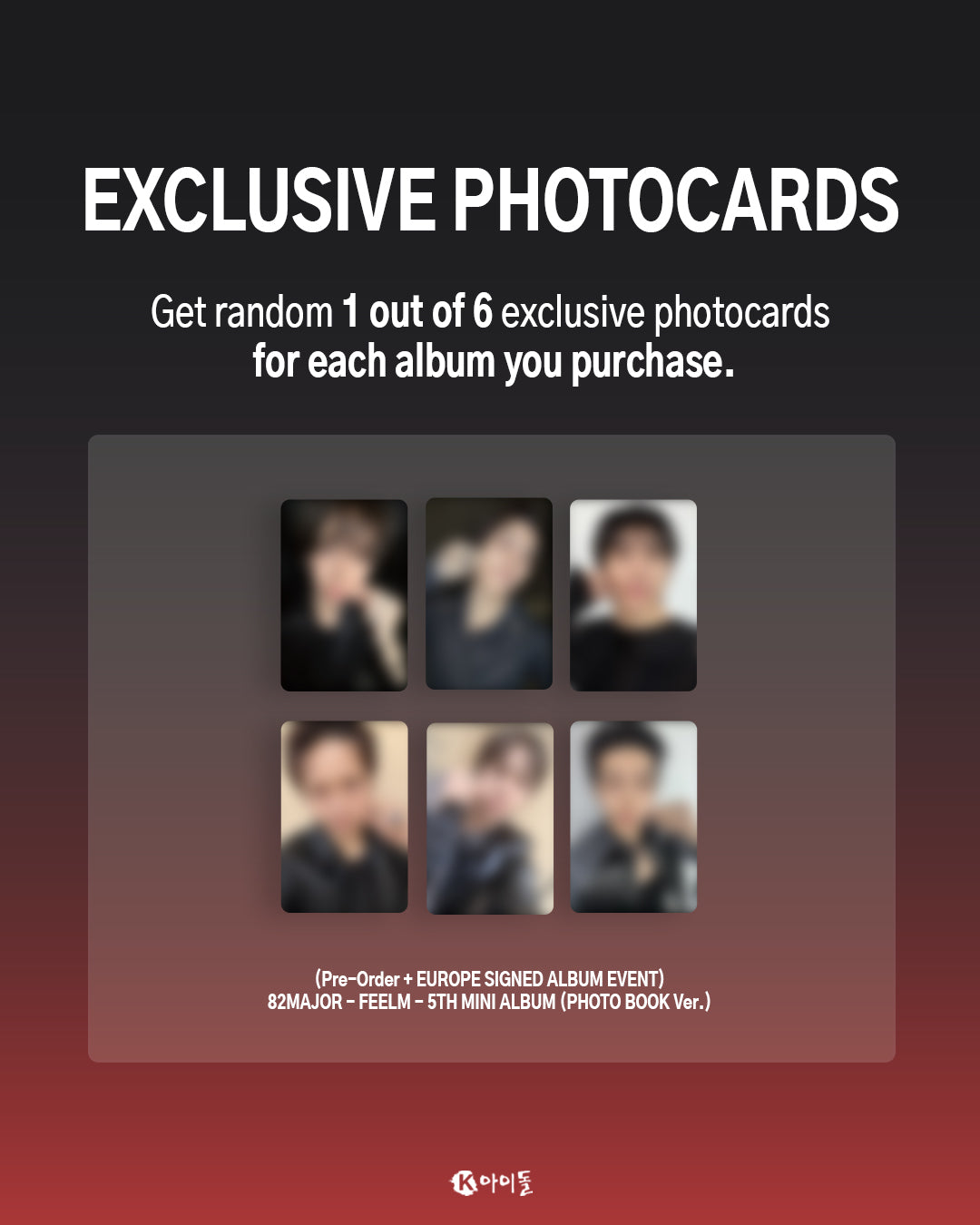 PRE-ORDER] 82MAJOR - (SIGNED album) FEELM Photobook ver. – KeaPOP
