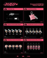 Keapop KATSEYE 'WILD' POP-UP Merch
