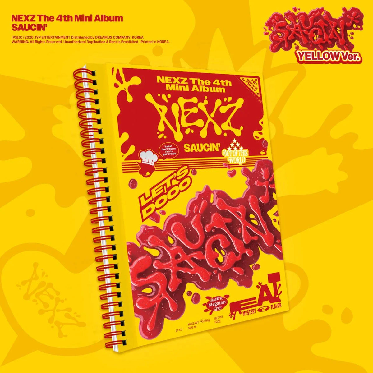 [PRE-ORDER] NEXZ - SAUCIN'