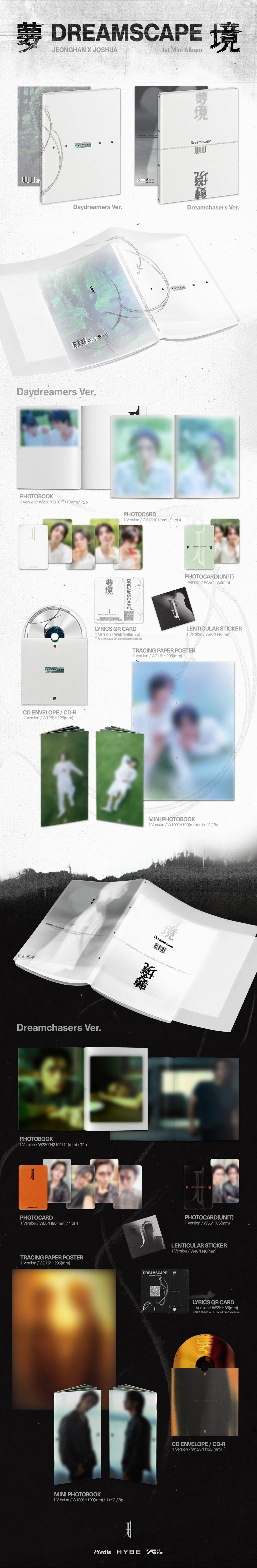 [PRE-ORDER] JEONGHANXJOSHUA (SEVENTEEN) - DREAMSCAPE
