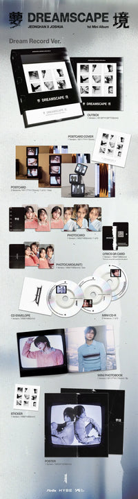[PRE-ORDER] JEONGHANXJOSHUA (SEVENTEEN) - DREAMSCAPE (Dream Record Ver.)
