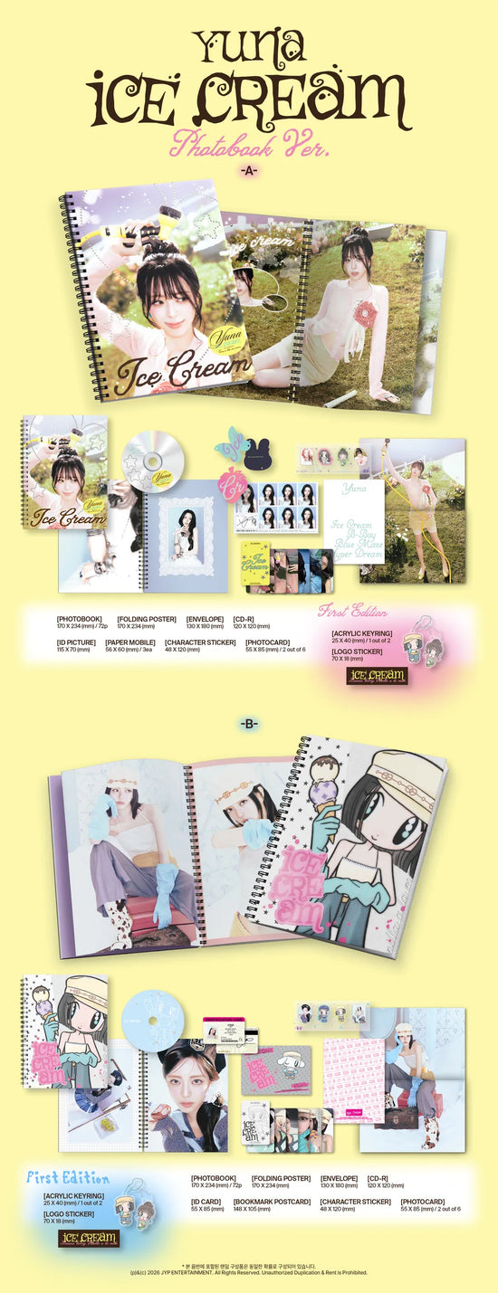 YUNA (ITZY) - Ice Cream (Photobook ver.)